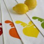 Set of 2TEATOWEL beetroot h..
