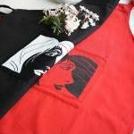 Cook APRON - kitchen apron modern design screenprinted